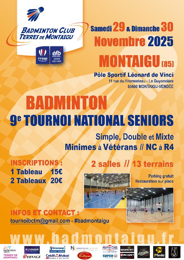 9ème tournoi National séniors